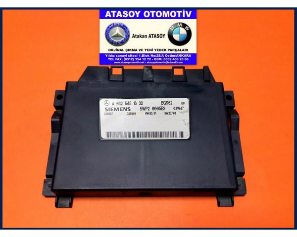 MERCEDES W220 S320CDI EGS BEYNİ A0325451632 A0325455032 A0325453032 A0325452932 A0305452332 A0325452132 A0325452032 A0255450532 A0255451332 A0255451232 5WP20005JP 5WP20005CR 5WP20005DC 5WK33845 5WK33853 5WK33852